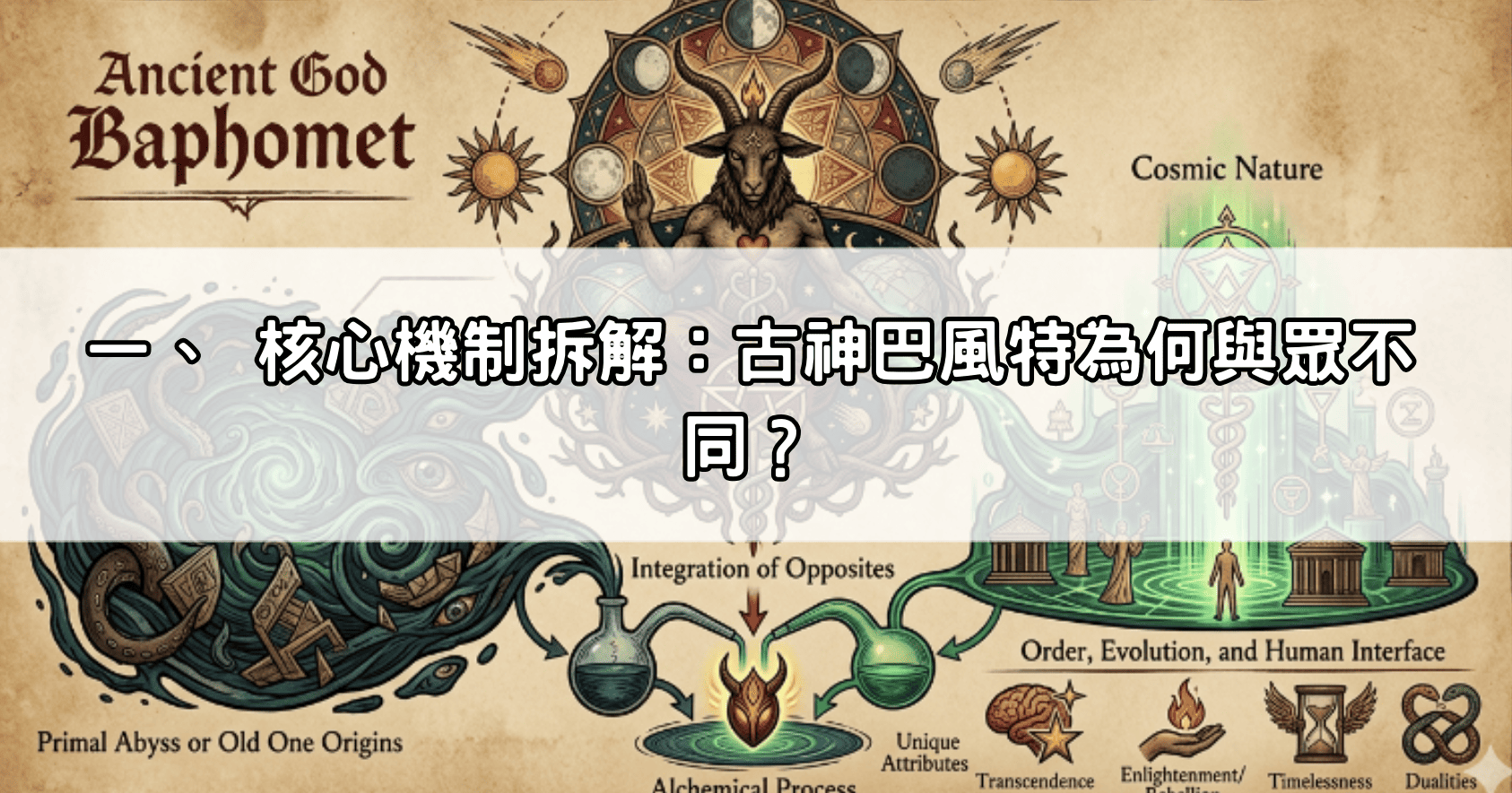 一、 核心機制拆解:古神巴風特為何與眾不同?